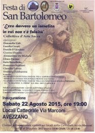 Locandina collettiva d'Arte Sacra