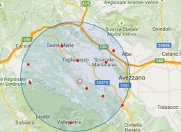 Terremoto, scossa sismica marsica occidentale