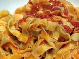 fettuccine pomodoro