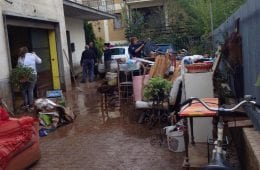 Capistrello alluvione allagamenti