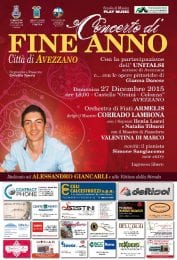 Locandina Concerto Fine anno