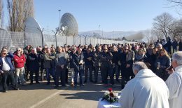 Cintarella messa lavoratori telespazio (2)