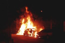 Incendio auto del sindaco Tagliacozzo attentato