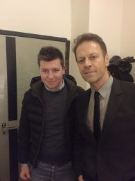 Rocco Siffredi con il manager Settimio Colangelo