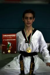 Samuele Baliva Centro Taekwondo Celano Team Cotturone 1 Classificato