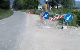 strada  frana fucino proteste