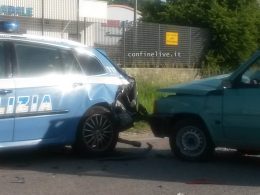 incidente auto polizia