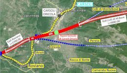 nuovo tracciato A24 PIANA DEL CAVALIERE