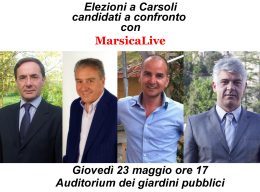carsoli, candidati sindaco alle elezioni