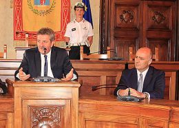 Assessore De Angelis e sindaco Di Pangrazio