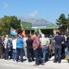 Sit-in dei  lavoratori alla ex Meccaferri Pittini  (1)